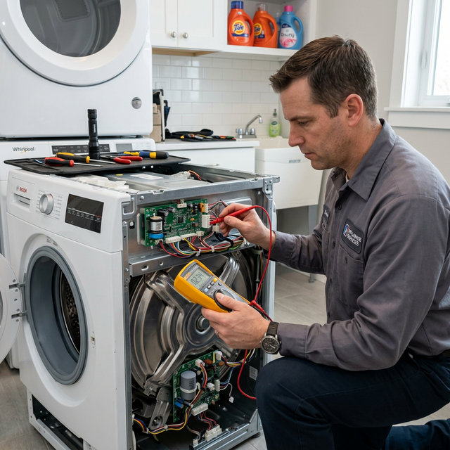 Samsung washing machine service electrical testing