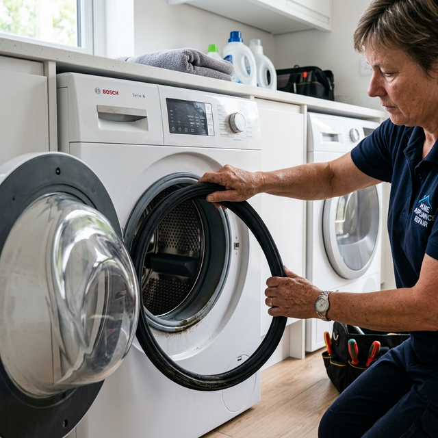 Lg washing machine repair door seal replacement